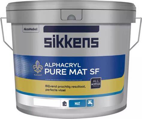 Infographic: vergelijking van open tijd, dekking en schrobklasse tussen Alphacryl Pure Mat SF, Sigma Perfect Matt, Alpha Rezisto Easy Clean en Plafond Extreem Mat