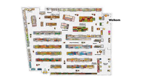 Infographic: Plattegrond van de vernieuwde ALDI Borculo-winkel en parkeermogelijkheden