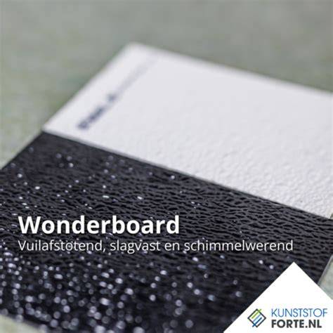 Wonderboard en hygiënische wandpanelen