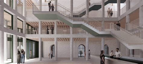 Artistieke impressie van de vernieuwde Opera Gent met focus op openheid en integratie in het stadsweefsel