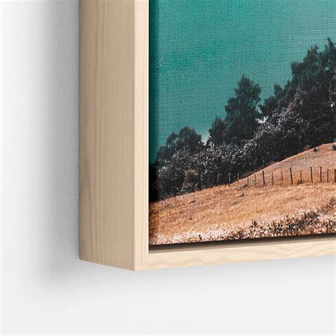 Canvas print infographic: afwerkingsopties en lagen (canvas, lijst, randen)