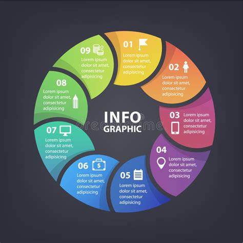 Kleurrijke infographic: canvas opties en afwerking