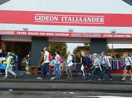 Cartografie van de zes locaties van Gideon Italiaander