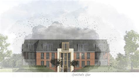 Schets ontwerp voorgevel Magic City