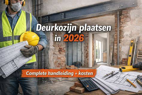 Overzicht kosten deurkozijn plaatsen