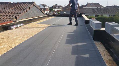 EPDM Band montage- en afwerkvoorbeeld