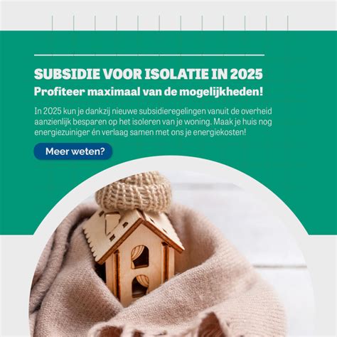 infografiek subsidies isolatie Castricum