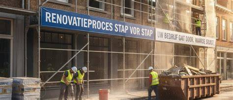 Diagram: Renovatieproces stap voor stap