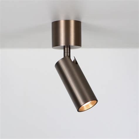 Opbouw LED mini spot strip met 3 zwenkbare spots