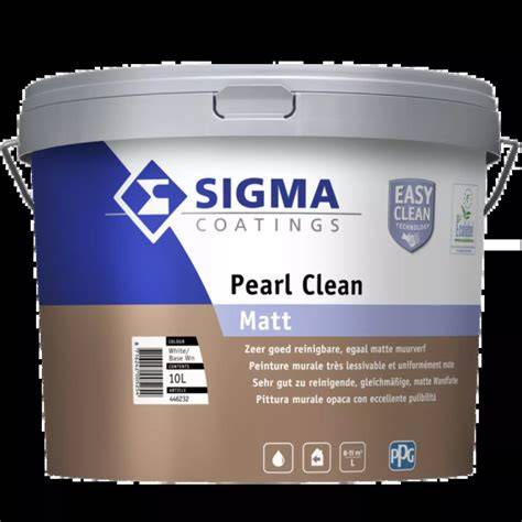Afbeelding: Voorbeelden van Sigma Pearl Clean Matt op muren