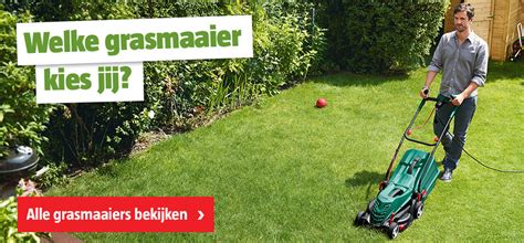 Diverse typen grasmaaiers en robotmaaiers
