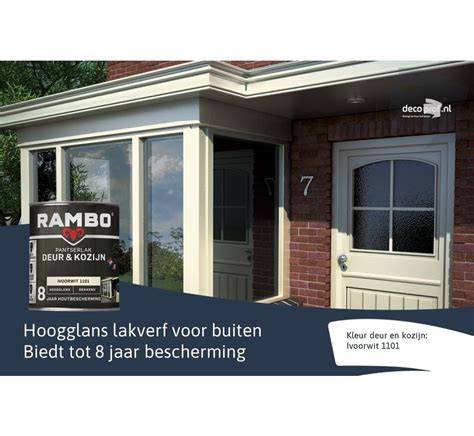 Infographic: Rambo Pantserlak Deur & Kozijn kenmerken en toepassingsstappen