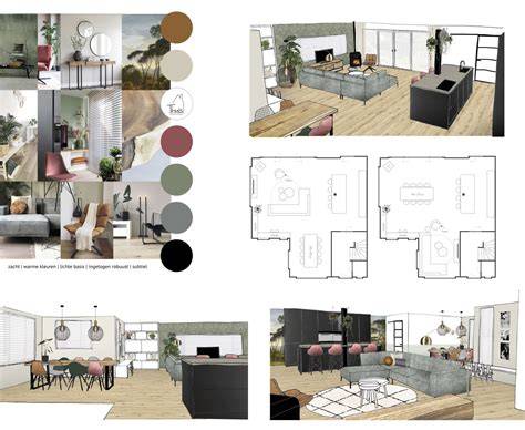 Interieurontwerp en verbouwing visualisatie