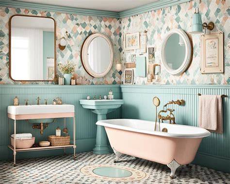 Diagram: Vintage vs Retro badkamer elementen