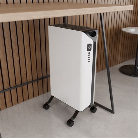 Afbeelding: Duux Edge 2000W in kit met poten en muurbeugel