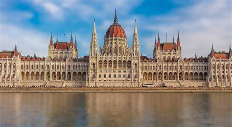 Budapest Kossuth-brug en parlement