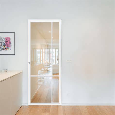 Diagram: Kostencomponenten glazen binnendeur (deurtype, glas, materiaal, afwerking)