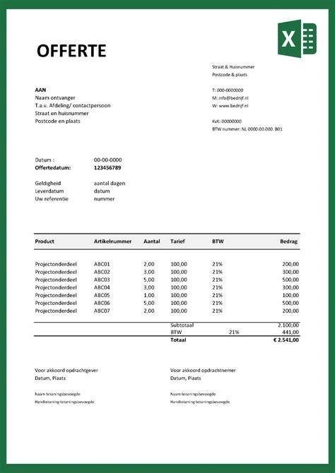 Offertes en levertijden infographic