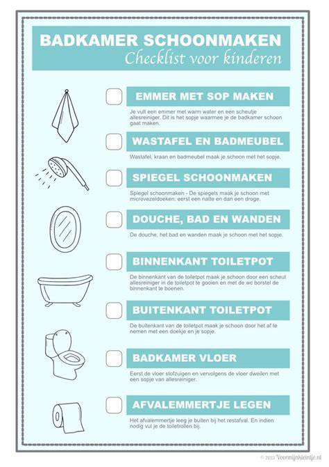 Checklist voor toiletrenovatie met aandacht voor elektra en water