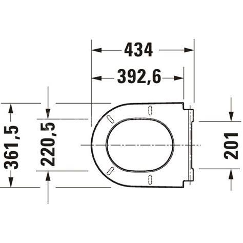 Infographic: Belangrijke maten voor Geberit Wisa closetzitting (155 mm hartafstand)