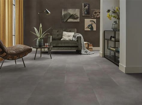 Showroom foto van een stijlvol interieur met een Ambiant PVC tegelvloer
