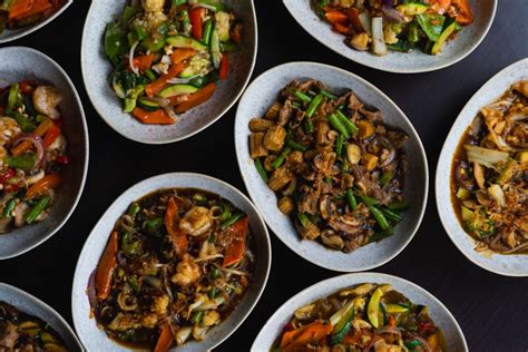 Infographic over verbouwingsfasen van Wok 24 Oriental en indeling afhaal vs. dine-in