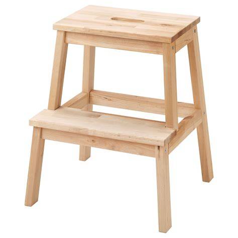 IKEA Bekväm houten opstapkrukje