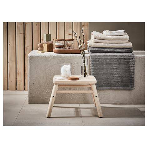 IKEA VILTO berkenhouten badkamerkruk