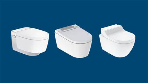 Geberit AquaClean assortiment afbeelding: Alba, Tuma, Mera, Sela