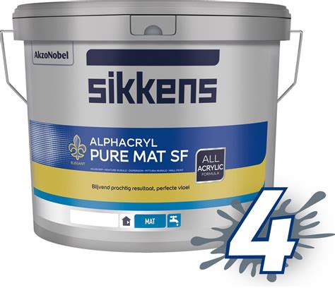 Infographic: vergelijking Alphacryl Pure Mat SF, Alphatex SF en Alpha Mat