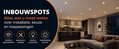 Infographic over zaagmaat en installatie van LED-inbouwspots