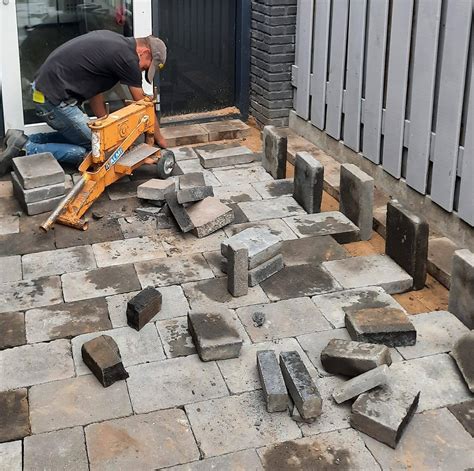 Infographic: Locatie en vestiging van Peter v.d. Voort Bestratingen in Someren