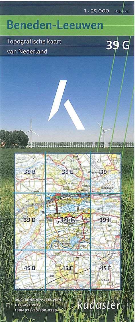 Kaart met locatie Beneden-Leeuwen en aanduiding van loodgietersdiensten