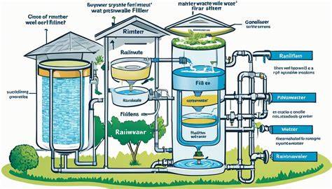 Infographic: Plaatsing regenwaterfilter in mangat of ophoogschacht