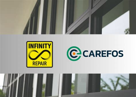 Logo- en partnersamenwerking CAREFOS met Infinity Repair