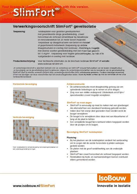 Infographic: SlimFort installatie-stappen (massa, bevestiging, regelwerk)