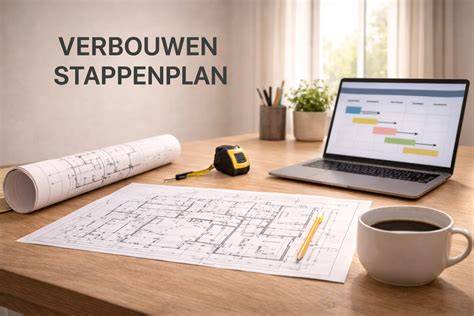 Infographic: Stappenplan verbouwing van idee tot oplevering