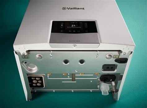 Infographic: Overzicht van Vaillant EcoTEC plus CW5 aansluitingen en waterstroom