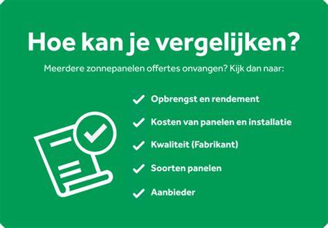 Checklist: Sleutelpunten bij het vergelijken van isolatieoffertes