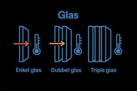 Drie lagen glas: HR++/HR+++ met verbeterde isolatie