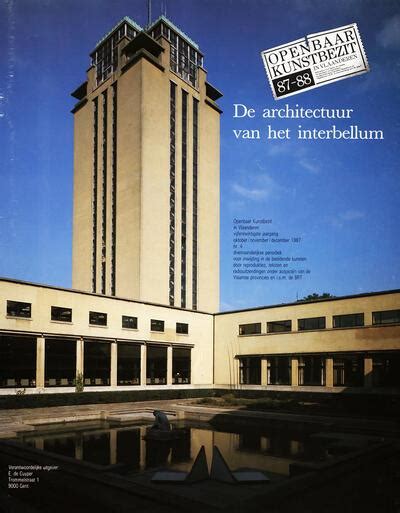 Artistieke weergave van de architectuur van het stadshuis en theater