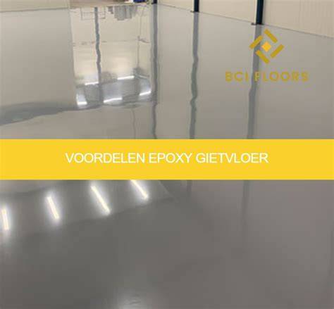 Infographic: Processtappen epoxy coating en gietvloer
