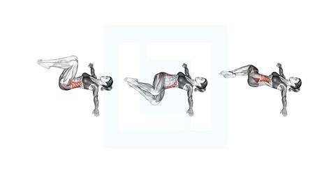 Oefeningenlijst met spine twists en opties