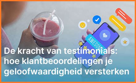 testimonials en klantbeoordelingen