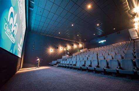 Plattegrond en zaalindeling van Kinepolis Enschede met 10 zalen