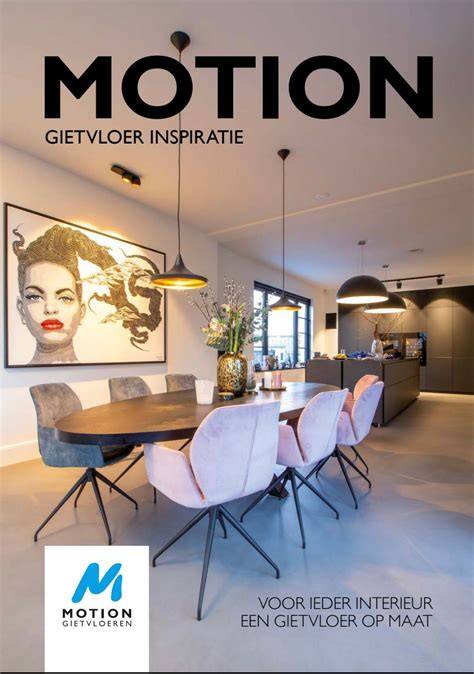 Logo en showroomafbeelding Motion Gietvloeren