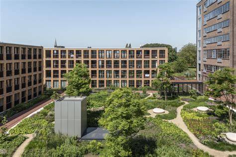 Figuur 2. Overzicht gebouwdelen De Meelfabriek