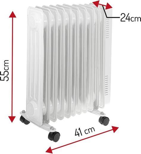 Infographic: Werking en warmteverdeling van oliegevulde radiatoren