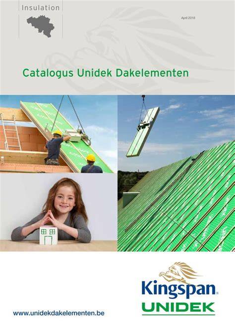 Infographic: overzicht van Unidek dakelementen en afdekprofiel plaatsing