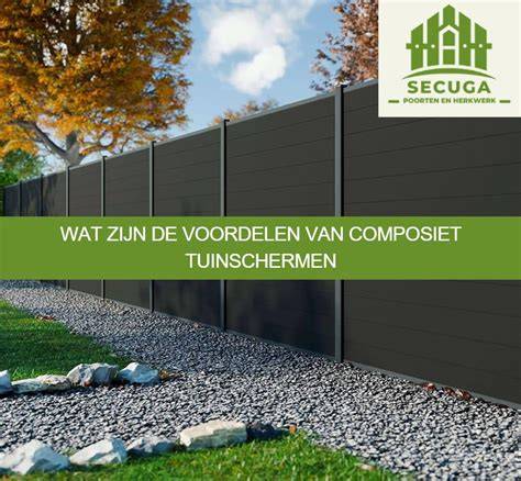 Composiet versus houten tuinschermen: voordelen en nadelen